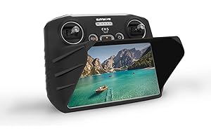 ZJRXM Mini 3/Mini 3 Pro RC Coque de protection solaire pour DJI Mini 3 Pro RC Télécommande Accessoires 2 en 1 Silicone Coque pour DJI Mini 3 Pro RC