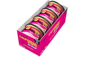 California Scents, Boite de Parfum Voiture, Lot de 4 Désodorisants Voiture Parfum Cerise Coronado, Accessoire Voiture pour Éliminer Les Odeurs, Senteur Longue Durée et Ajustable
