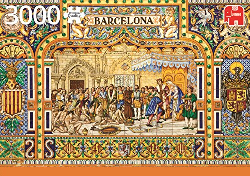 Jumbo Jumbo Premium Puzzle Collection 'Tiles of Barcelona' 3,000 Piece Jigsaw Puzzle