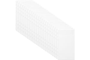 LUVTREE Lot de 24 pochettes d’insertion transparentes en PVC A6 – 6 trous, sans fermeture éclair, compatibles avec classeurs A6 à 6 anneaux. Idéal pour l’organisation et la gestion de budget.