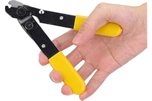 ROSEBEAR Pince à Dénuder Professionnel Les Câbles à Fibre Optique de Haute Qualité Outil à Main pour Dénuder Couper