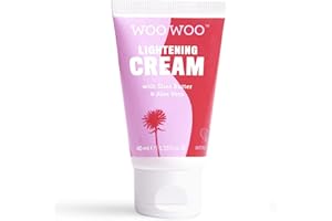 WooWoo Skin Lightening Cream for Evening Out Skin Tone - Intimate Natural Lightening Cream for Female & Male Private Areas - Bikini Dark Spot Removal - Women Body Parts Brightening - 40ml