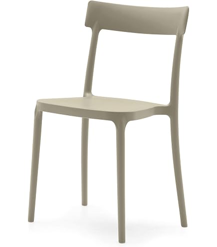 Connubia Sedia Go! CB/1419 Acciaio e Sono Alluminio Set 2 sedie