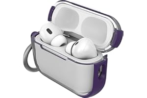 OtterBox HEADPHONE CLEAR CASE AirPods Pro (2nd/1st gen), custodia protettiva Clear per Apple AirPods, Secure Fit, compatibile MagSafe,con ricarica wireless, protezione totale da graffi.Prestige