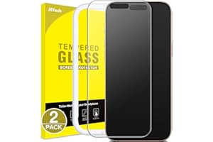 JETech Matowe Ochraniacz Ekranu dla iPhone 16 Pro Max 6,9 Cala, Antyodblaskowa 9H Szkło Hartowane Film, Anty Odcisk Palca, Gładki Dotyk, Łatwa Instalacja, Przyjazny dla Etui, 2 Sztuki