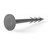 50 Stück ERDANKER Erdspieß Erddübel Bodenanker Befestigungsanker für Unkrautvlies Vlies Netz Allzweckplane