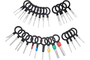 YIUWOD Paquet de 26，Terminal Ejector Kit - Kit D'éJection de Bornes - Car Push Pin Removal Tool - Convient pour La RéParation de Meubles Et L'Entretien d'autres éQuipements