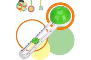 WAILICOP Coupeur De Papier Circulaire Cut Paper Circle Rotary Circle Cutter Rotatif Craft Massicot Supplies (Green)
