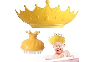 Chapeau Douche Bébé Bonnet de Douche Bébé Réglable Visière Bonnets de Bain avec shampoing Bonnet de Douche pour Enfant Protégez Les Yeux et Oreilles des Enfants