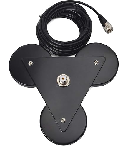 Supporto Per Antenna CB 3/8x24 A SO-239 – Ottone Cromato – Per Foro 1/2 O 5/8 Pollice