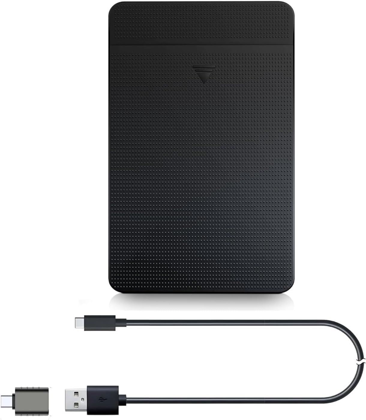 ezekers 500GB USB 3.0 USB C Ultra Slim Portable External Hard Drive HDD Compatible with PC, Mac, Laptop, Xbox, Xbox One, PS4, PS5 (Storage only), iPhone 15 & 16, Android (Samsung, Sony)