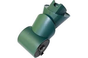 Arcets Snodo compatibile per Folletto VK135 VK136 VK140 Ricambio per Kobold Giunto Snodato HD35 HD40 - Verde