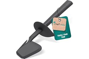 Chef-Mix Espátula de Recambio para Thermomix TM6, TM5 y TM31 - Espátula de Plástico para Masa y Accesorios