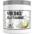 VIKING FORCE Glutamine- Cola & Lima Flavour 100% pure L-glutamine, 300g, 70 servings, Increases muscle pump