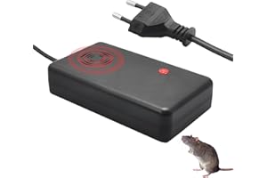 ASFRODE Ultradźwiękowy odstraszacz myszy, kuny z wtyczką, do domu, do stodoły, garażu, piwnicy