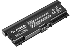 Exmate 7800mAh Laptop-Akku für Lenovo IBM Thinkpad E40 E50 T410 T420 T510 T520 W510 W520 L410 L420 L510 L520 SL410 SL510[9 Zelle 10.8V 84.24Wh]