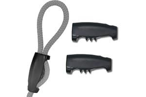 Toldoro Taquet coinceur Super Sharky 2 pièces de 10mm, Accessoires de Fixation de Corde pour voiliers et voiles d'ombrage