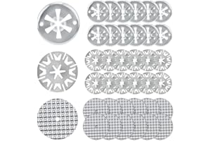 AIYOMI 12 Sets Hitzeschutzplatte Reparatursatz für Auto, 30mm Klemmscheiben Hitzeschutzblech, 52mm Reparaturbleche, Hitzeschild Befestigungs Reparatursatz, Kompatibel mit VW Skoda 6715468 N90335004