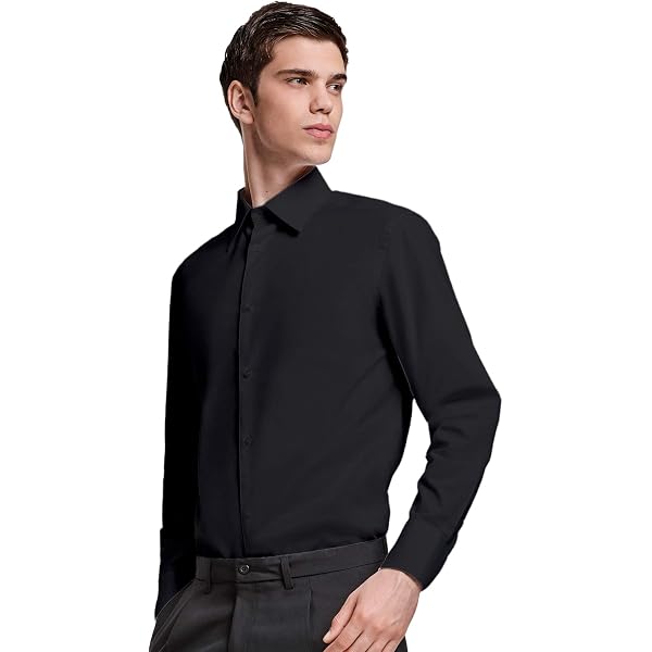 Chemise Homme Uwdiohq En Lin Et Coton - Manches Longues Et Courtes, Décontractée, Pour Automne Et été, Couleur Noire Et Autres - 7
