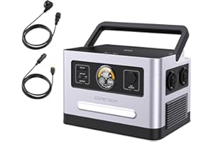 Egretech 999Wh Centrale électrique Sonic 1200W, générateur solaire portable avec crête 2400W, Charge rapide de 0% à 80% en 1 heure