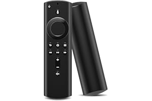 Sanicata Ersatz-Sprachfernbedienung (2 Gen) Passend für F-TV-Stick(2nd Gen, 3rd Gen, 4K, 4K Max, Lite, HD), für F-TV Cube (2nd Gen, 3rd Gen),mit intelligenter Sprachsteuerung