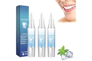 CLAVOIZ Neslemy Gum Shield Therapy Gel, Gum Repair Treatment Gel, Dentizen Gum Therapy Gel, Teeth Whitening Essence Pen, Deeply Cleaning Gums, Enhances Overall Gum Health (3pcs)