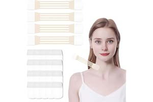 LOUUUOU 4 PCS Neck Lift Tape Invisible, Face Lift Tape Invisible 20 Replacement Patches Face Tapes For Lifting Sagging Skin Instant Neck Lift Strap Patch Tightening Tapes, for Double Chin Lifting Saggy Skin