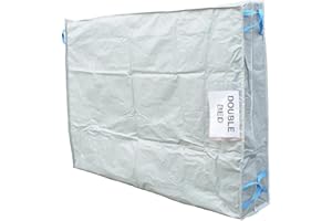 SACKMAKER Mattress Moving Bag - HEAVY DUTY - Choose your SIZE - Thick Industrial Grade Mattress Bag with Handles - Mattress Storage & Moving Bag (Double)