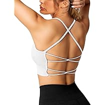 Reggiseno Sportivo Donna Push Up - Bralette Fitness Senza Ferretto, Schiena Scoperta, Yoga E Running - Foto 4