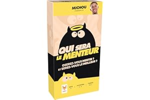 TOPI GAMES - Qui Sera Le MENTEUR - MICHOU - Jeu de société, Mulitocolore