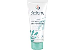 BIOLANE – Crème Nourrissante et Hydratante - Bébé - Nouveau Packaging - Visage et Corps - Apaise et Protège la peau - 98% d'origine naturelle - 100 ml - Fabriqué en France