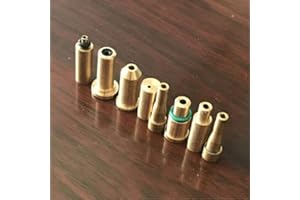 BAAQII TS Trade - Juego de adaptadores de repuesto de gas 8 en 1 para S T Dupont Dunhill Dress/Rolagas