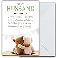 Grumpy Greetings Husband Birthday Card - Old and Grumpy, 165 x 240mm