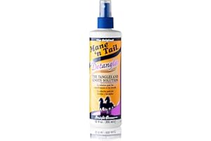 MANE 'N TAIL Mane ‘n Tail Detangler Spray – The Tangles and Knots Solution, Reduce Frizz, 355 ml (Pack of 1)