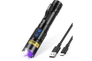 DARKBEAM UV ficklampa Svart ljus 395nm, LED ficklampor hög lumen