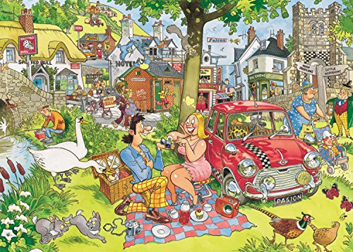 3 in 1 1000 Piece Wasgij Destiny Collectors Box Volume 1 Cartoon Jigsaw Puzzles