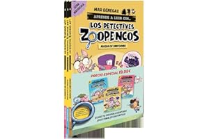 Pack Aprende a leer con... ¡Los Detectives Zoopencos! 4, 5 y 6: En letra MAYÚSCU: En letra MAYÚSCULA para aprender a leer (libros para niños a partir ... historia (Aprende a leer con mayúsculas)