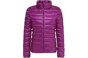 PEUIGNAO Plumas Ligeros Mujer Plumifero Ultraligero Mujer Chaqueta Plumas Plumífero Ligero Mujer Talla Grande Anorak Mujer Plumon Packable Down Puffer Jacket Plumiferos Abrigo Cazadora Pluma Mujer Plumones