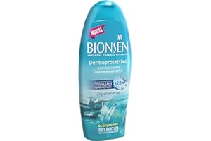Bionsen, Bagnoschiuma Dermoprotettivo con Minerali Attivi, 12 x 650 ml, Docciaschiuma Rigenerante, con Oligominerali Termali Giapponesi, Nickel Tested, Senza Parabeni, Ecoflacone 100% Riciclato
