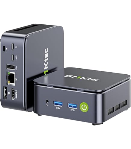 Bmax B4 Plus Mini PC Intel N100(up to 3.4GHz) 16G DDR4/512GB SSD