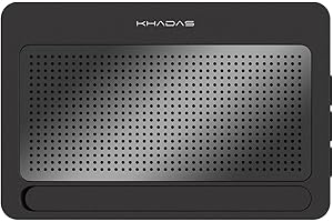 Khadas DIY Metal Case - Black Edition | Compatible avec VIM3L, VIM3, VIM2, VIM1, Edge-V & 3705 Fan