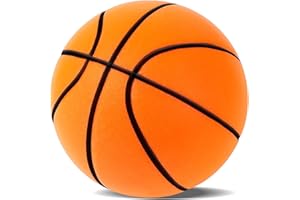 LuWomenre Mise à Niveau 2026 Silent Basketball, Basket-Ball Silencieux, Ballon en Mousse Haute Densité Non Revêtue, Basket Silencieux Ballon Mousse D'entraînement en Salle en