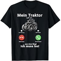 Shirtracer Kinder T-Shirt 'Zum Traktor Fahren Geboren' – Lustiges Einschulungs-Shirt Für Jungen, Grün/Weiß