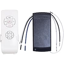 Kit Controllo Remoto Per Ventilatore Da Soffitto Alnicov - Wireless, Timer E Controllo Velocità, Universale