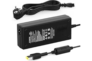VUOHOEG 135W Chargeur Ordinateur Portable Compatible avec Lenovo IdeaPad Gaming 3 Y40-70 Y50-70 Y70-70 Legion Y520 Y7000 R720 R720-15 ThinkPad T440P T460P T530 T540P W510 W540 ADL135NDC3A Adaptateur