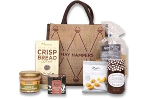 Hay Hampers Pate and Cracker Gift Bag Hamper - Gifts for Women & Men, Gifts for Mum, Hamper Gifts for Couples & Parents