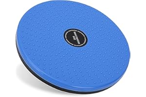 Ejoyous Twist Board Disk, Balance Board Twist Taille Torsionsscheibe Trainer Drehende Brett Waist Twisting Disc Aerobic Übung Fußreflexzonenmassage Magnete Balance Board 25x25x3cm