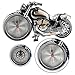 Produktbild Cunclock Kreative Motorrad Motorrad Muster Wecker Tischuhr Creative Home Geburtstagsgeschenk coole Wecker (Rad Typ wurde nach dem Zufallsprinzip), Stil 1.