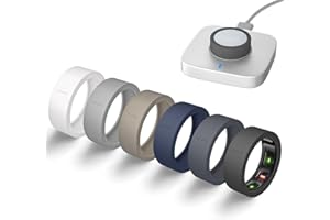 Ultra-Thin Covers for Oura Ring Gen 4/Oura Gen 3 Cover, Support Charging with Cover on, Anti-Scratch Elastic Silicone Smart Rings Protector Case Accessories for ULTRAHUMAN Ring AIR Women Men, 6 Pack