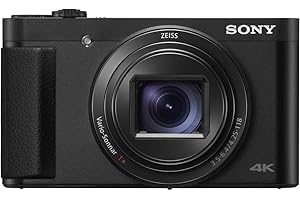 Sony DSC-HX99 Kompaktkamera (7,5 cm (3 Zoll) Touch Display, 24-720mm Brennweite, 5-Achsen Bildstabilisator, 4K Video, Augen-A